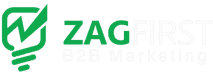 ZAG FIRST B2B Marketing Logo