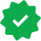 Checkmark badge icon